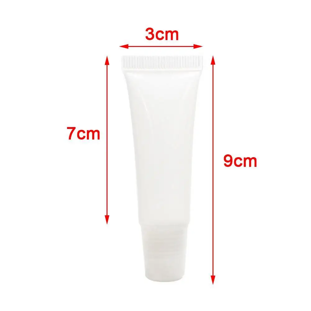 

5Pcs 5/10ml Empty Tubes Lip Gloss Balm Clear Cosmetic Containers Makeup Containers Tools