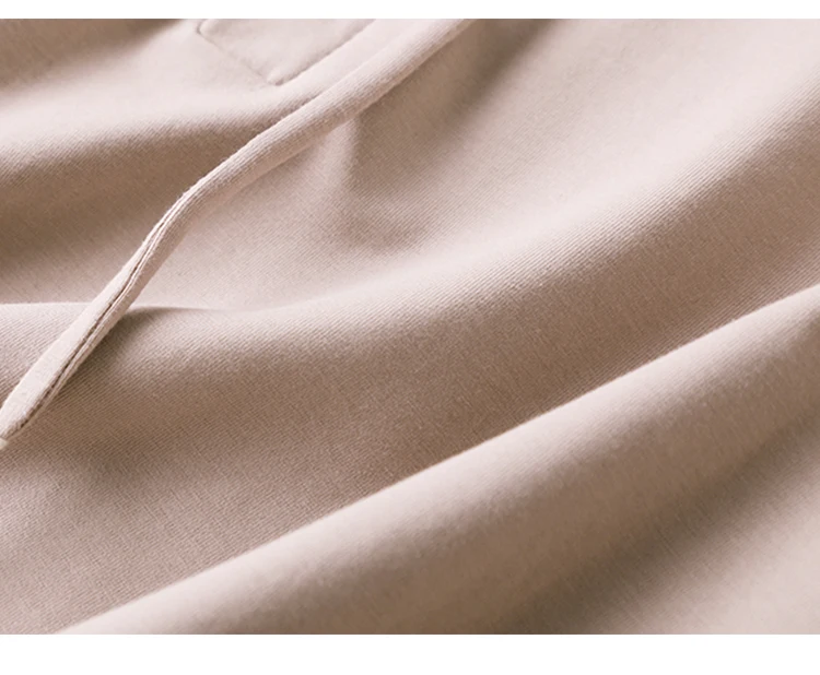 

Autumn Long-Sleeved Sweatershirts Women's Hooded 95% Cotton Pullover Solid Autumn Clothes Korean-Style Hoodies Women