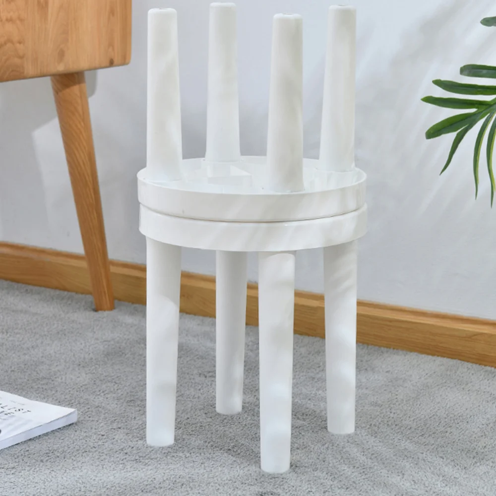 

1pc Low Stool Small Low Stool Living Room Bathroom Anti-skid Stool