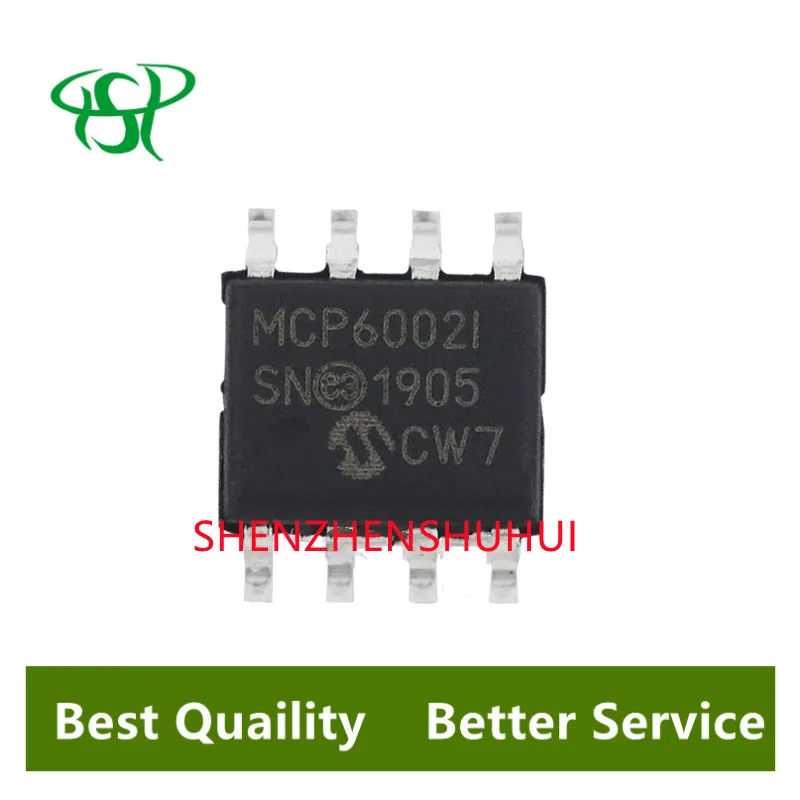 

10 шт MCP6002-I/SN SOP8 MCP6002-I SOP MCP6002 SOP-8 SMD новые и оригинальные IC