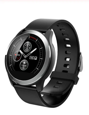 Beautyss Z03 Смарт-часы для мужчин PPG+ ЭКГ amazfit bip IP68 Водонепроницаемый сердечный ритм кровяное давление спортивные Смарт-часы для Android IOS - Цвет: Black