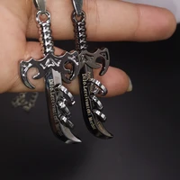 new hip hop knife necklace mens trendy hiphop pendant street jumping di accessories necklace