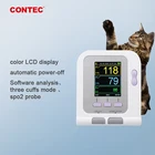 Цифровой монитор артериального давления CONTEC08AVET, манжета 6-11 см, ветеринарный зонд SPO2