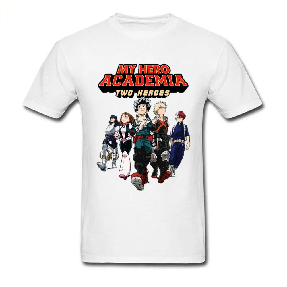 

My Hero Academia T Shirt Harajuku T-shirt For Men Deku Izuku Bakugo Super Cat Tshirt Japanese Anime Designer Streetwear Cotton