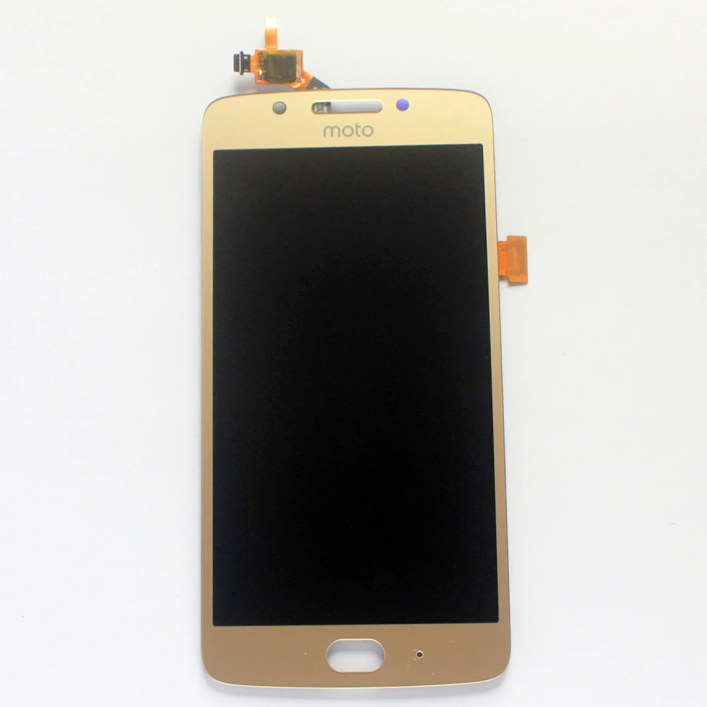 Протестированный ЖК-дисплей для Motorola Moto G5 XT1672 XT1676 сенсорный экран дигитайзер сенсорная стеклянная панель в сборе рамка