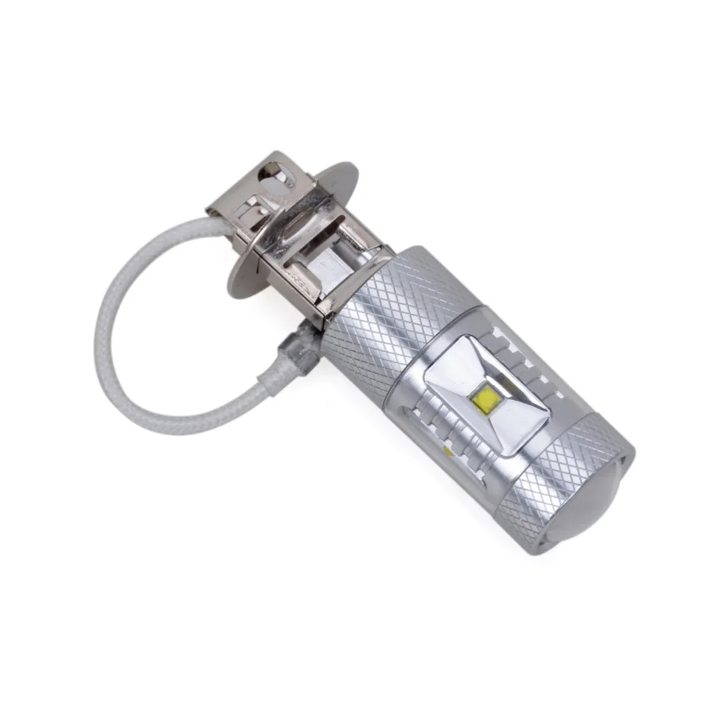 H1 AC/DC 12-24V 30W 380LM 6000K белый светодиодный Противотуманные фары Дневные Фары