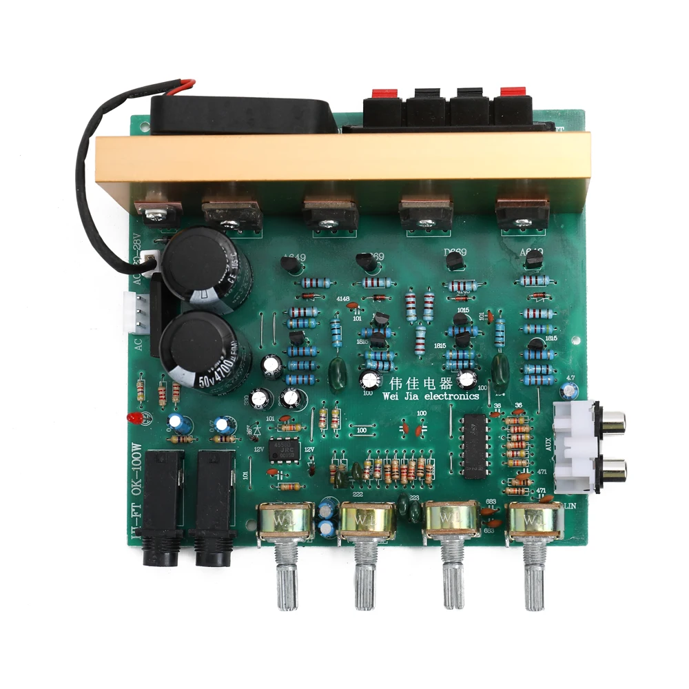 DX-2.1 двойной домашний кинотеатр AC18V-24V сделай сам большие мощности аудио усилитель