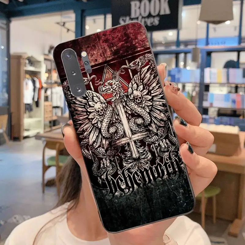NBDRUICAI Behemoth Rock Band TPU Мягкий силиконовый чехол для телефона Samsung Note 7 8 9 10 pro Galaxy J7 J8 J6