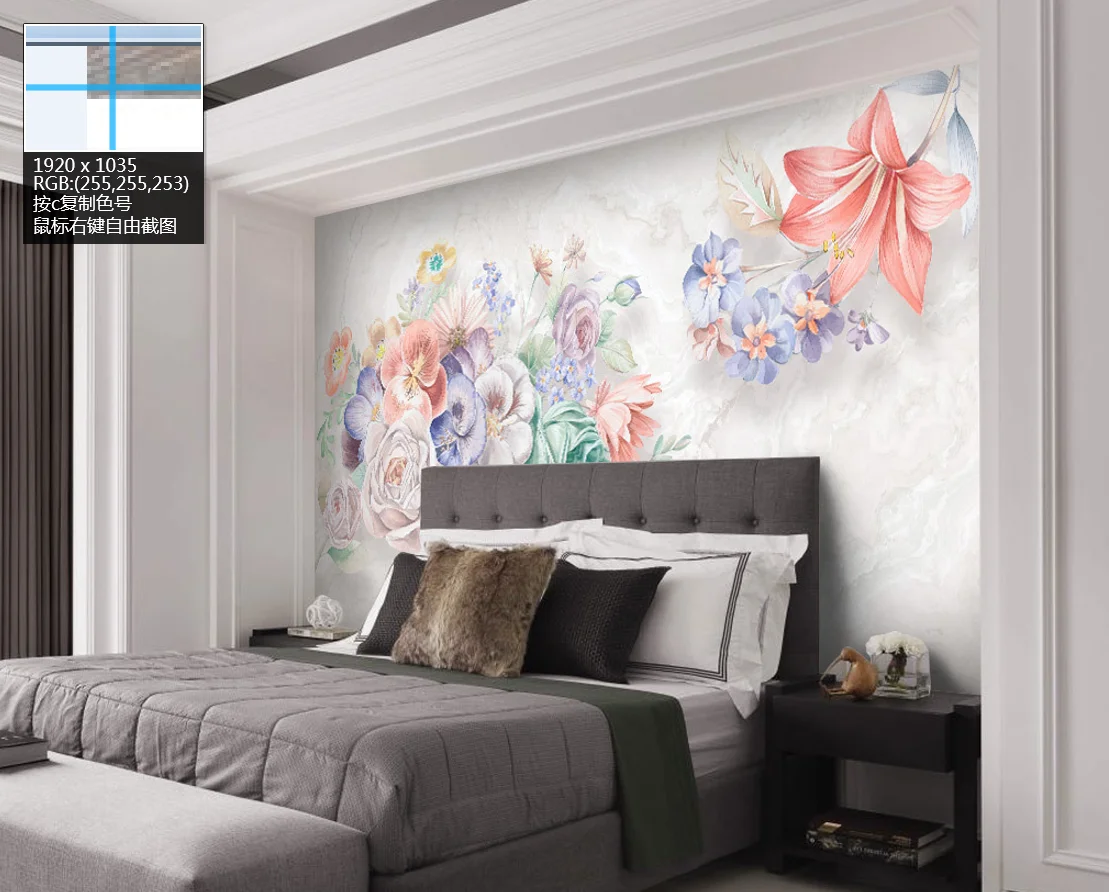 

Custom background wall flower butterfly background wall mural wallpaper mural 3d wallpaper wallpaper wallpaper wall for