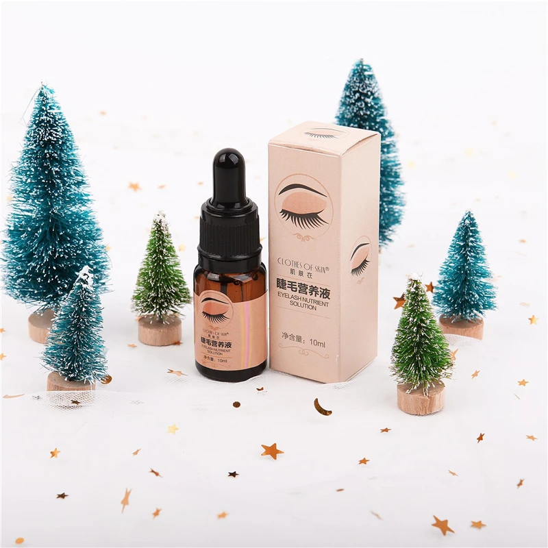 Усилитель роста ресниц 10 мл с натуральным витамином Е сыворотка Удлиняющая для и
