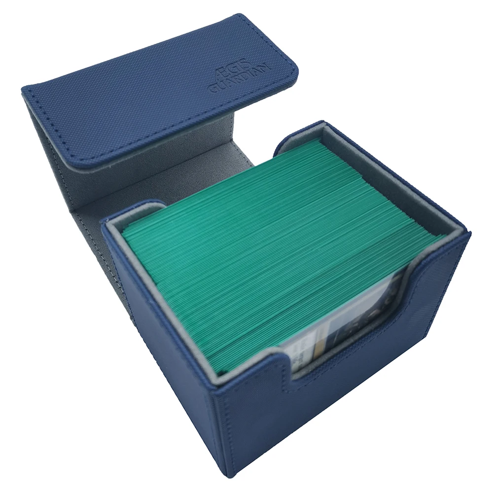 100 + боковое открытие Magic/Pokemon/YuGiOh Чехол для колоды TCG коробка карт: