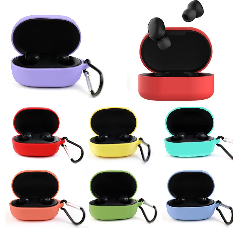 Новое поступление силиконовый защитный чехол для наушников Xiaomi Redmi Airdot TWS Bluetooth