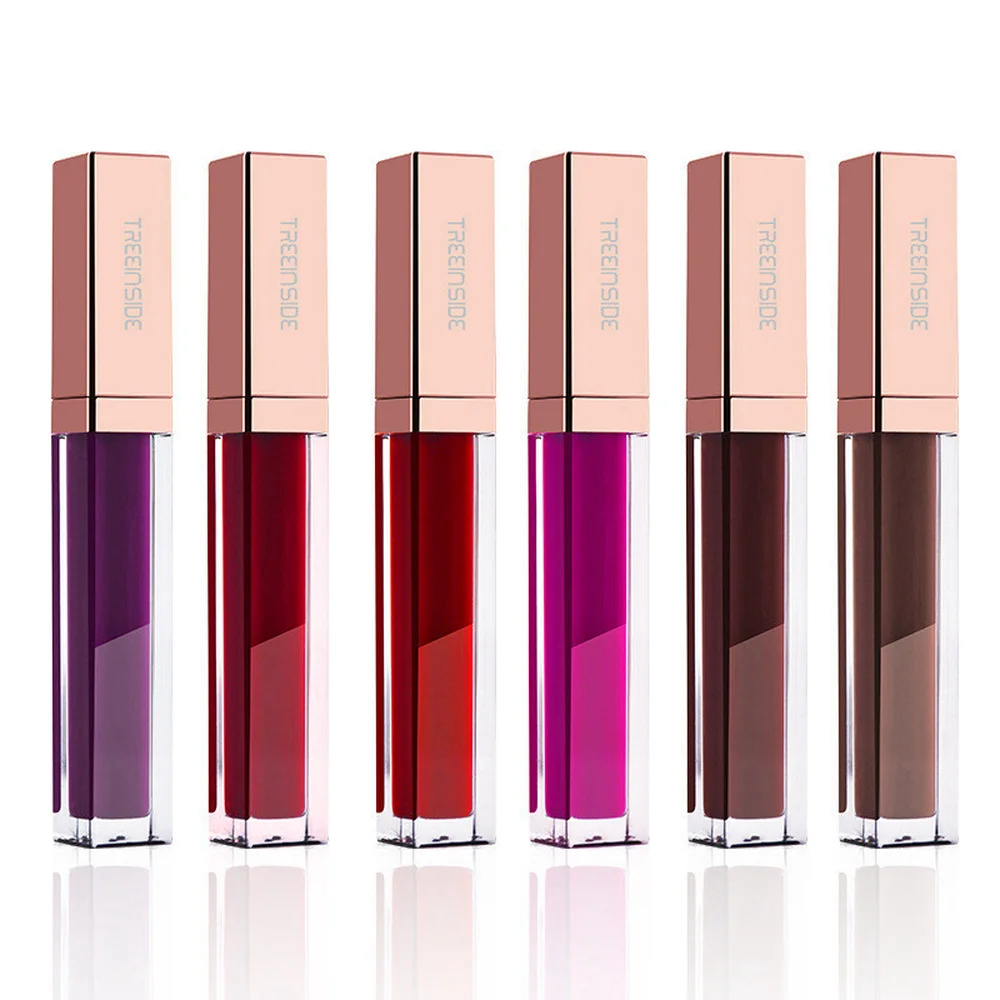 24 цвета Жидкие помады для макияжа водостойкие матовые красные губы косметика