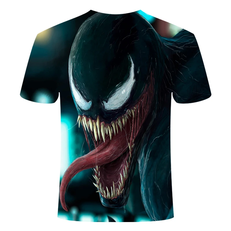 New Men/women T Shirts Venom Compression Shirt 3D Printed Summer Short Sleeve avenger sweatshirt gym hiphop large size 6XL