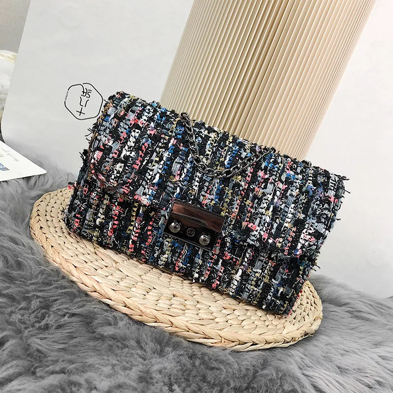 Новая модная женская сумка Nizi через плечо мини квадратная ретро простая