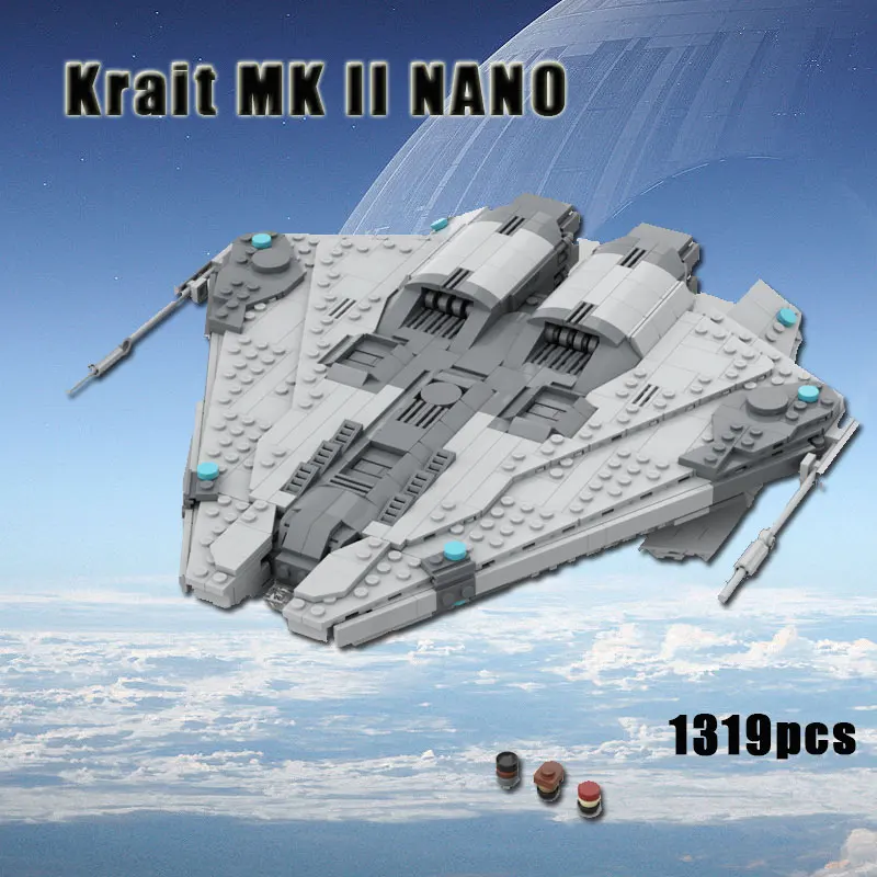 Набор для сборки kсоль MK II NANO серии звездный трек космический корабль истребитель