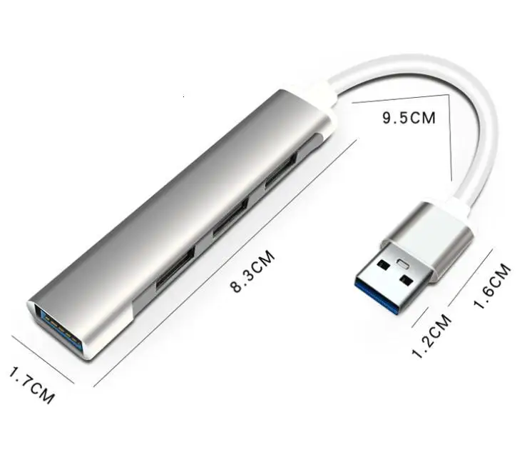 Usb-хаб 2,0 Мульти USB разветвитель 4 порта Hab для ПК
