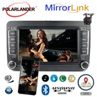 Автомобильный радиоприемник 2 Din 7 дюймов Android авто GPS навигация WIFI Bluetooth Mirror Link для Bora Golf Polo Volkswagen Passat B6 B7 Touran