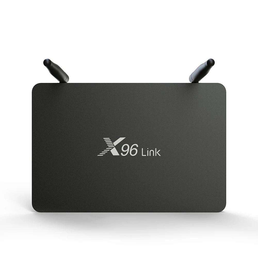 Смарт приставка X96 Link Android 7 1 Amlogic S905W 4 ядра DDR3 2 + 16 ГБ 100 м 4k ГГц|ТВ-приставки и