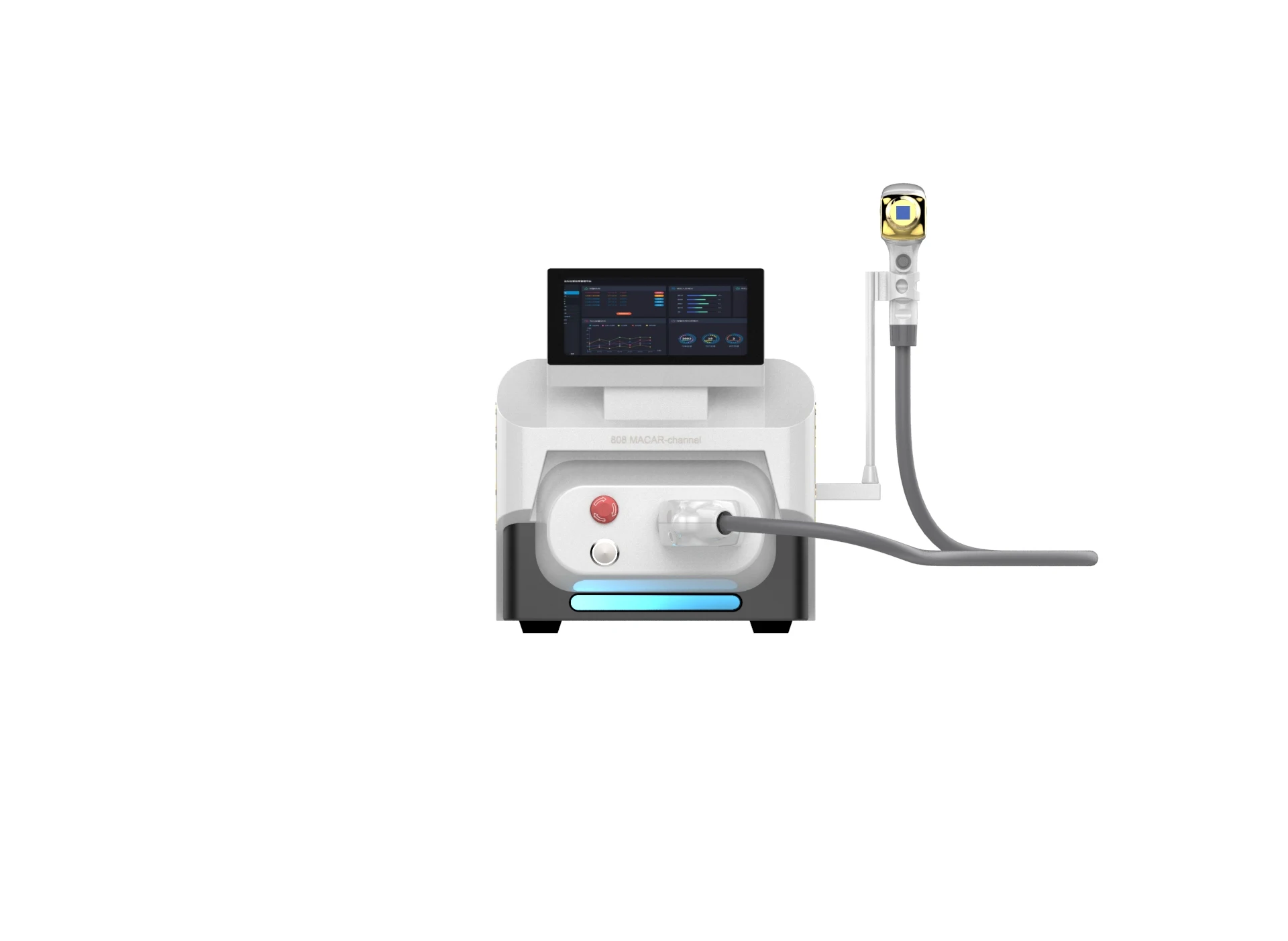 Перманентный александритовый диодный лазер для удаления волос аппарат