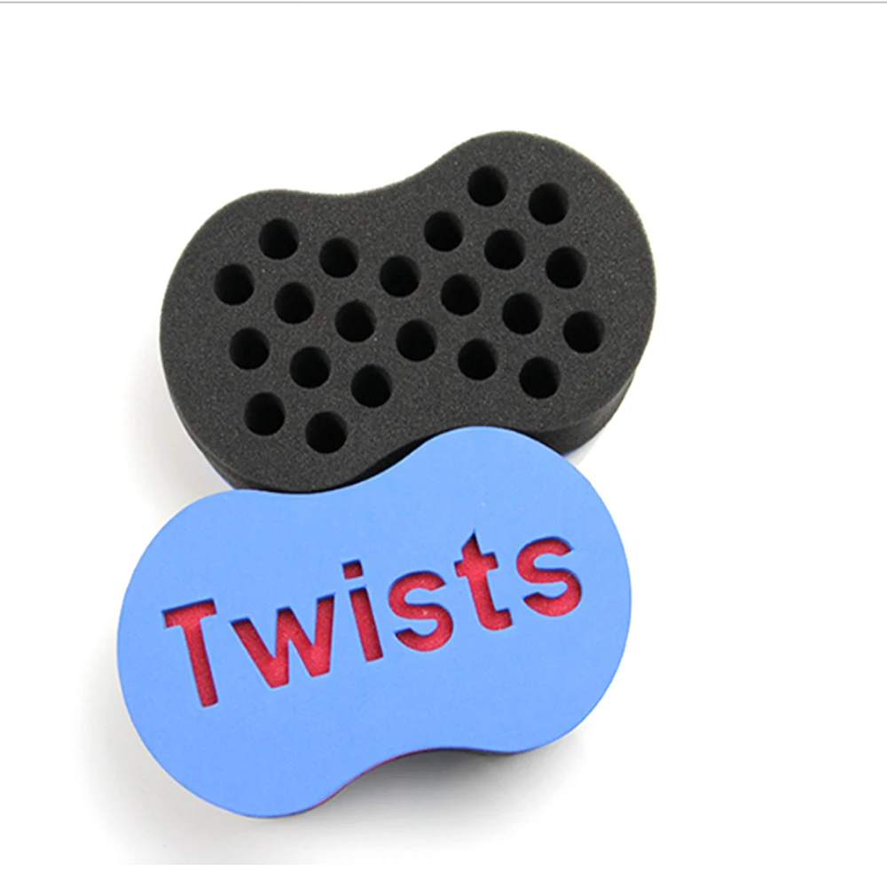 Профессиональная 1 шт. Губка из пены для укладки волос в Африку Мужская губка