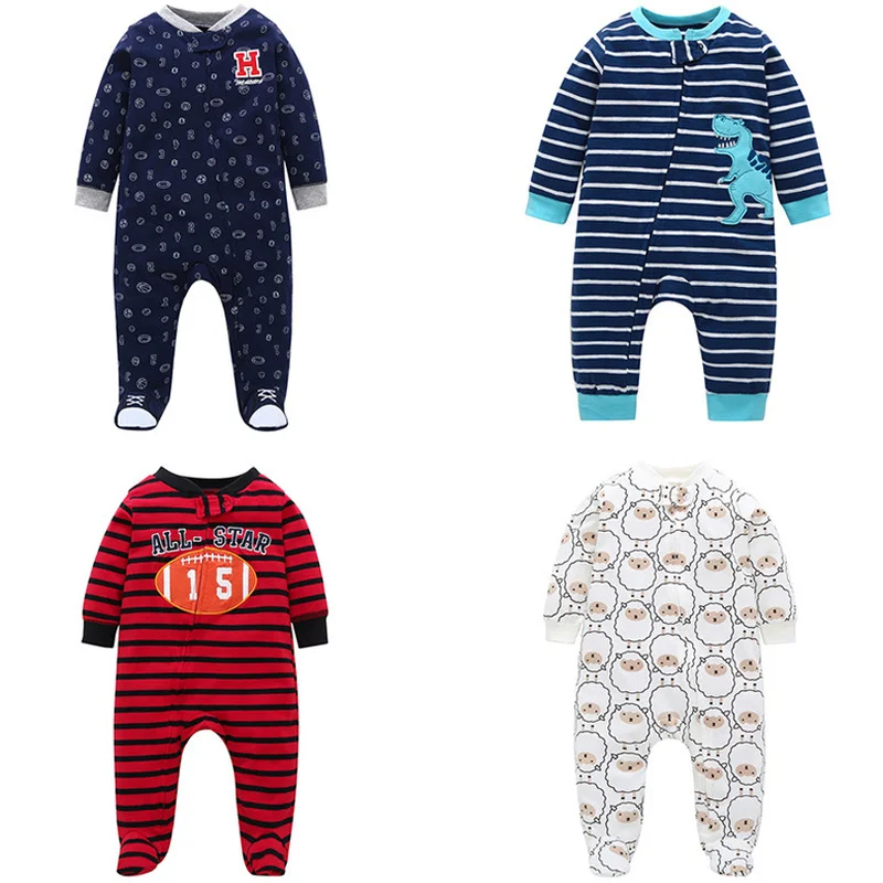 2020 Одежда для новорожденных мальчиков и девочек Bebe боди из хлопка с длинным