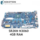 Материнская плата NOKOTION для ноутбука Lenovo IdeaPad 110-15IBR SR2KN N3060 4 Гб ОЗУ 5B20L46211 CG520
