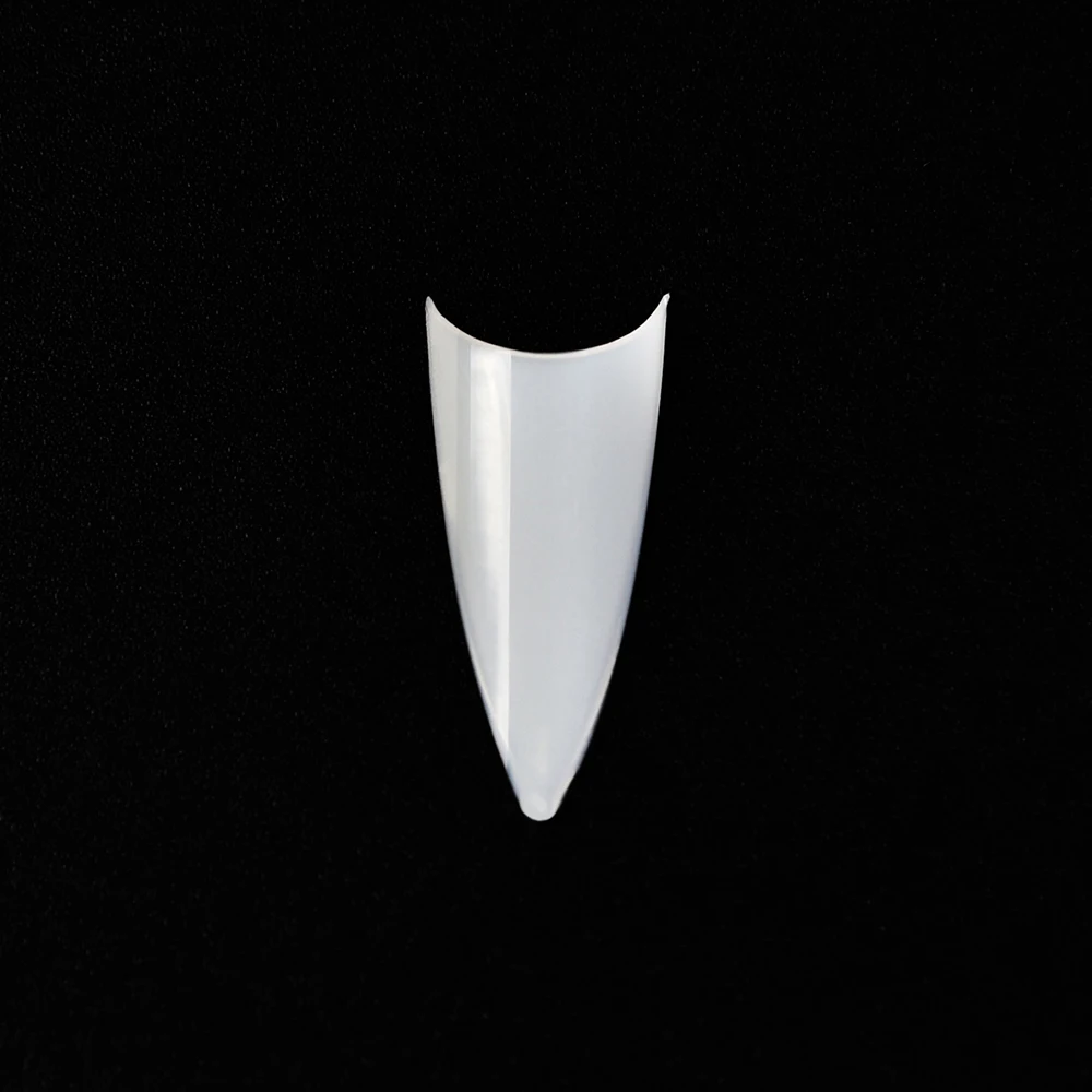Kads 500 шт./пакет ясно/натуральный/белый sharp ending стилет акриловые ложные nail art советы