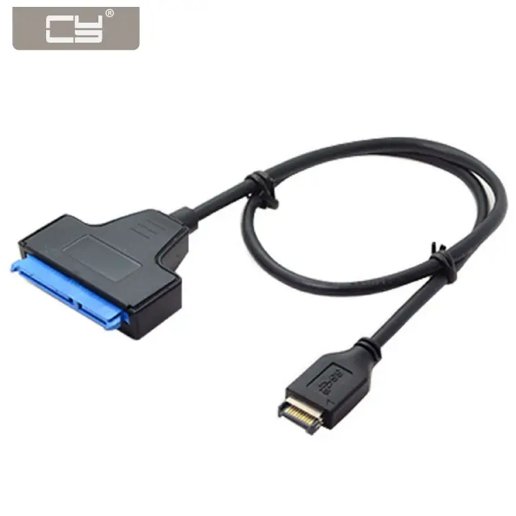 CY USB 3 1 спереди Панель Заголовок материнская плата для 2 5 дюймов SATA 22Pin SSD HDD кабель