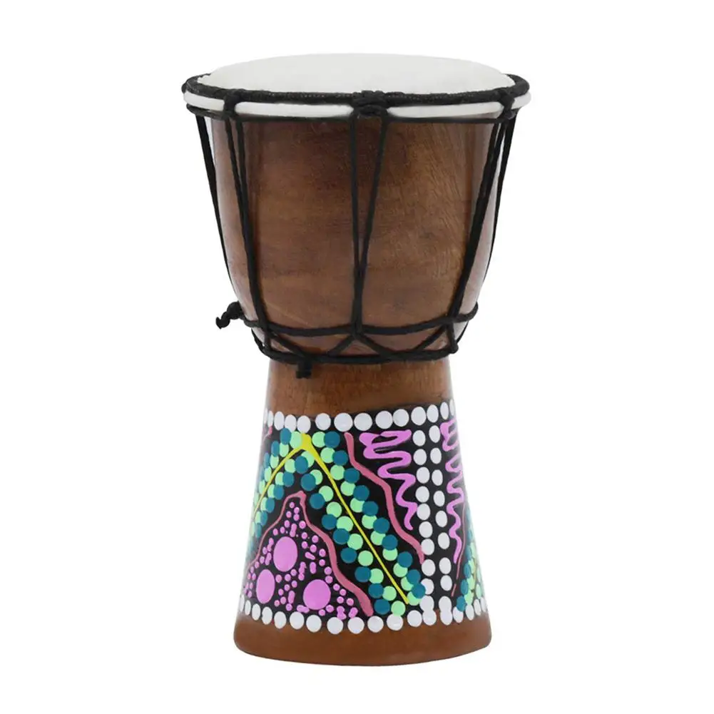 2023 Top selling 4 inch Djembe Professional African Drum Bongo Wood Musical Instrument Drum Accessories