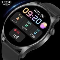 lige 2021 new smart watch women men lady sport fitness smartwatch sleep heart rate monitor waterproof watches for ios android