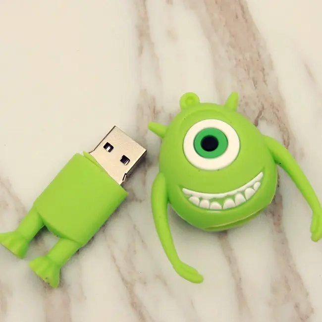 Одноглазый микрофон флешдрайв Университет Монстров usb флэш 64 Гб Флешка 32 карта