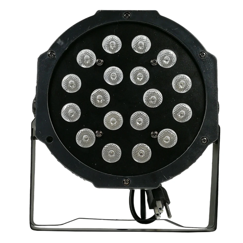 8 шт./18x3 Вт rgb светильник dmx512 flat par r6 g6 b6 s|Эффект освещения сцены| |