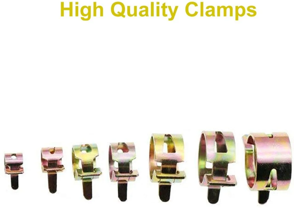 150 шт. пружинный ленточный Тип эластичный топливный силиконовый вакуумный шланг