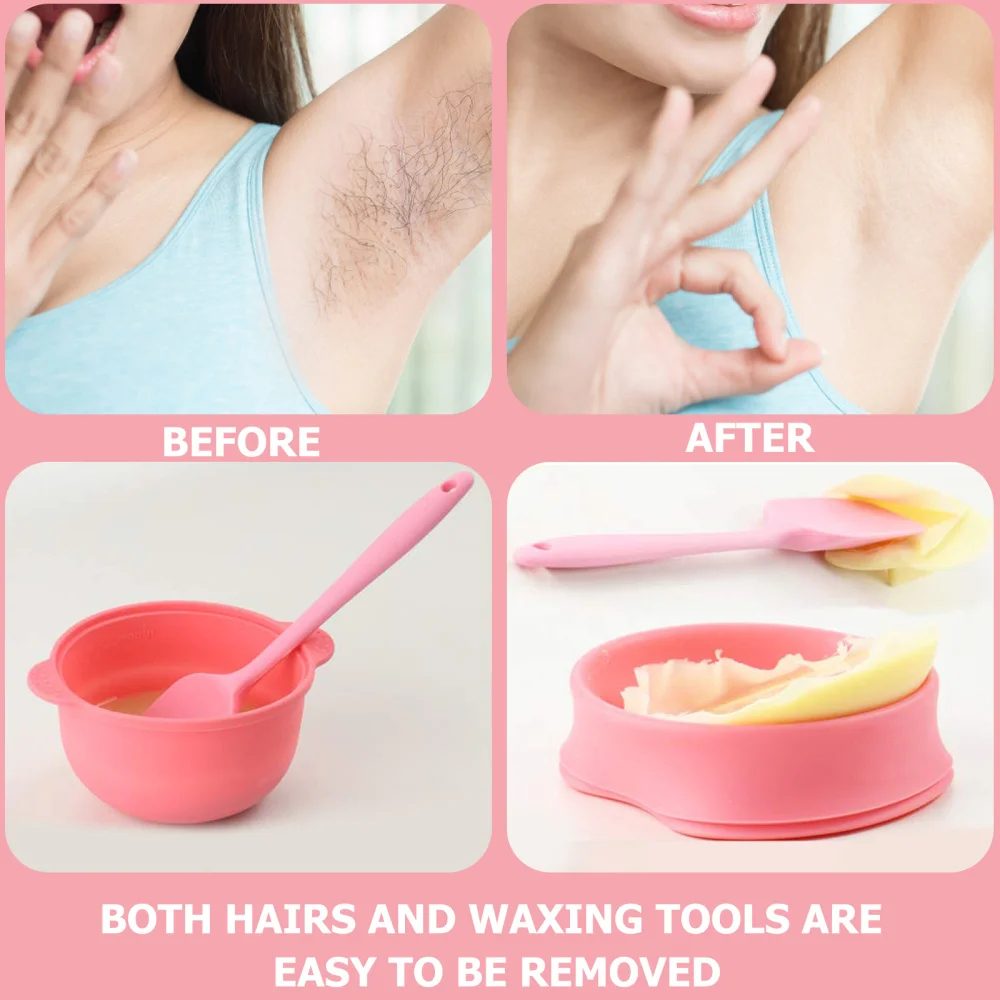 2 шт. восковые нагреватели запасной горшок силиконовые чаши для удаления волос |