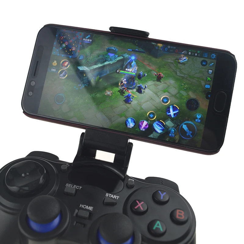 2,4G беспроводной геймпад Черный Android контроллер универсальный джойстик для Android смартфон для ПК Планшет для PS3 консоль