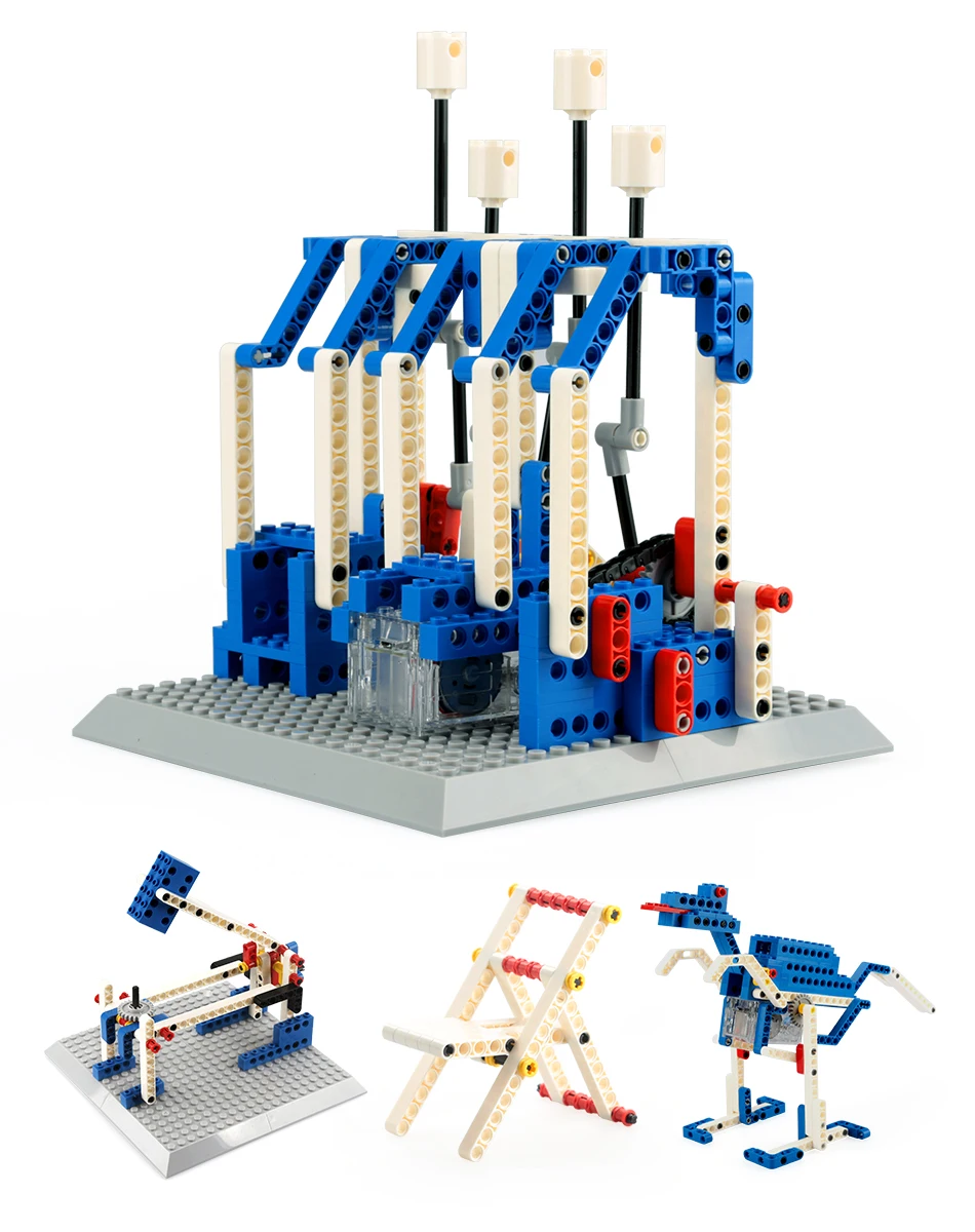 

City blocks Technic MOC Power Machinery Engine Building Blocks Bricks Engineering Set Assemble Toys Children Christmas Gift