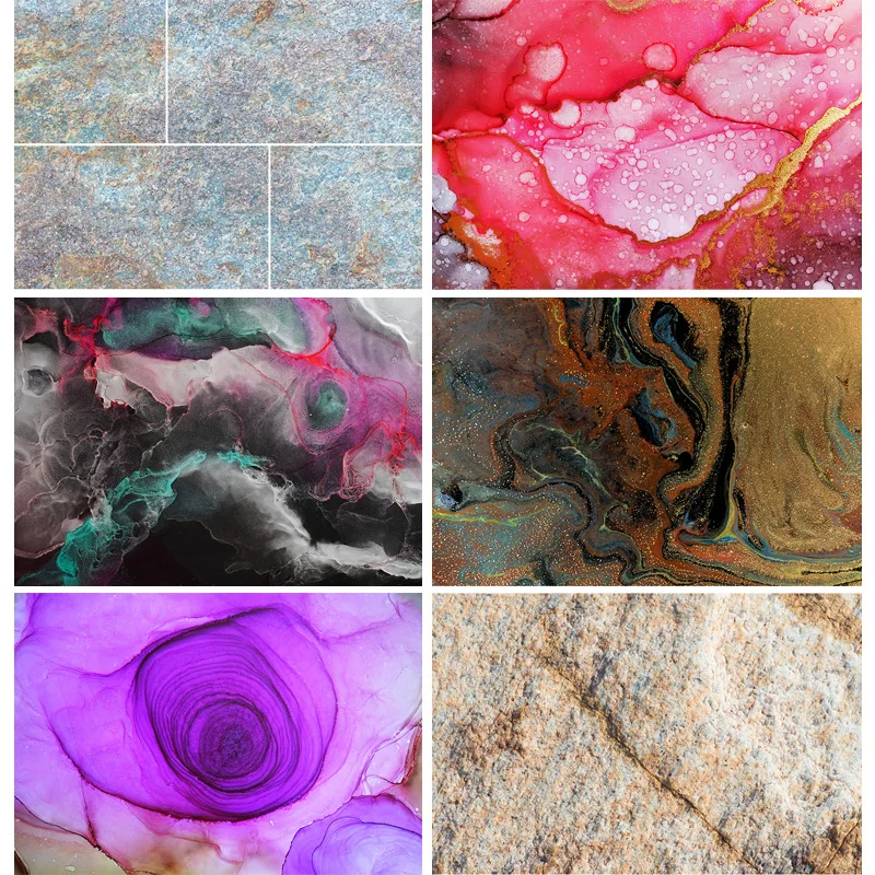 

SHENGYONGBAO Vinyl Custom Photography Backdrops Props Colorful Marble Pattern Texture Photo Studio Background 200902DSX-02