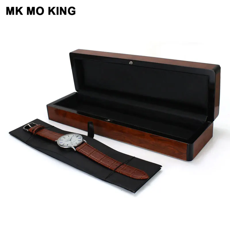 Мужские и женские часы браслет деревянная коробка винтажная прямоугольная