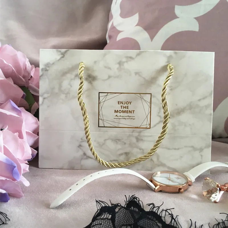 Маленькая коробка мраморного цвета винтажная Свадебная конфет Подарочная сумка