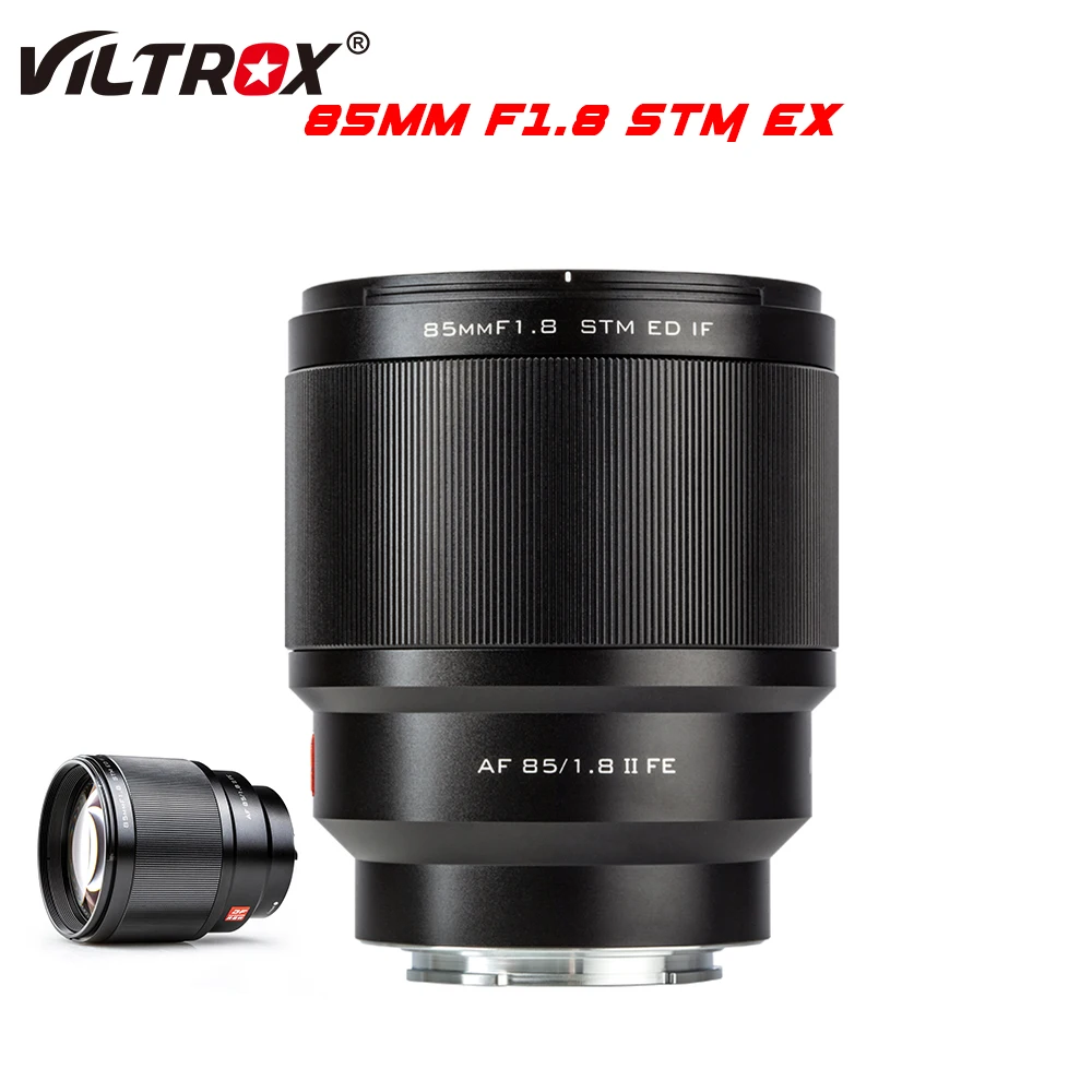 

VILTROX 85mm F1.8 Mark II STM Fixed focus X mount Auto Focus AF Portrait Prime Lens for Fujifilm Fuji Lens FX-mount Camera Lens