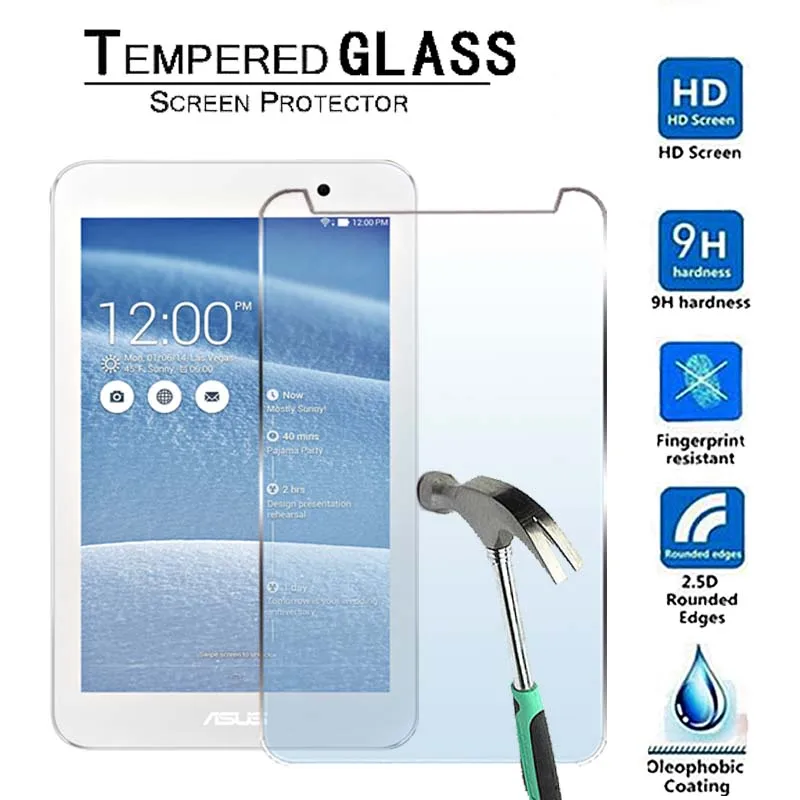 Защитный экран из закаленного стекла для ASUS MEMO Pad 7 ME176CX ME176C 9H Premium Tablet|Защитные