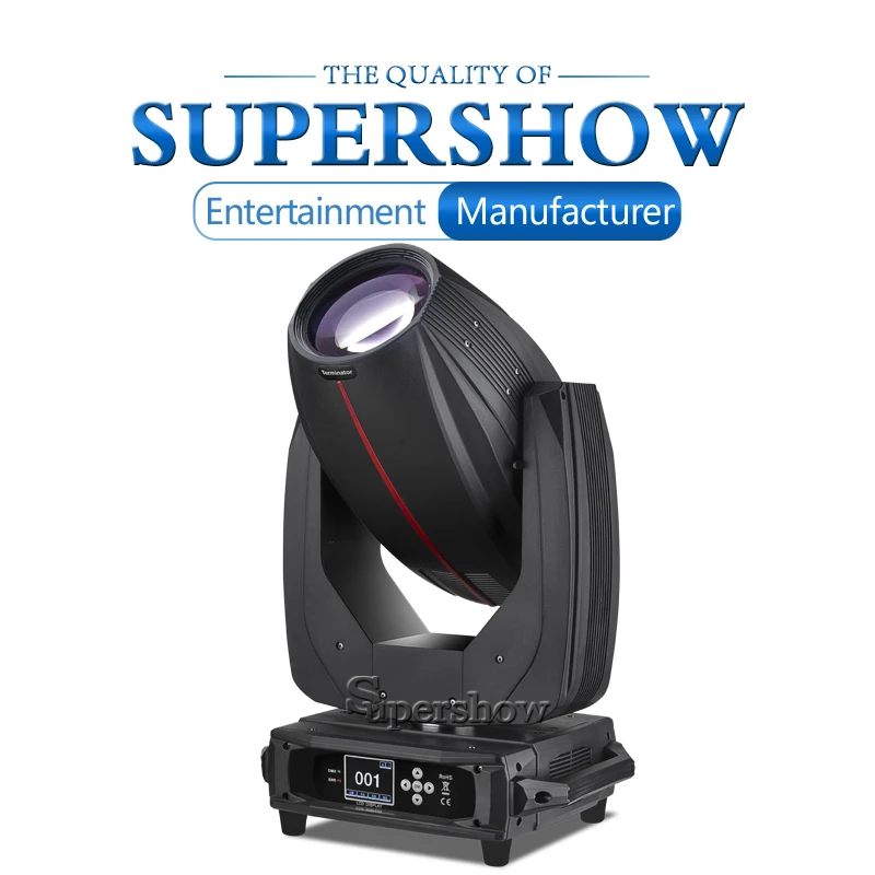 Светодиодный прожсветильник Тор с движущейся головкой 380 Вт DMX512 дистанционное