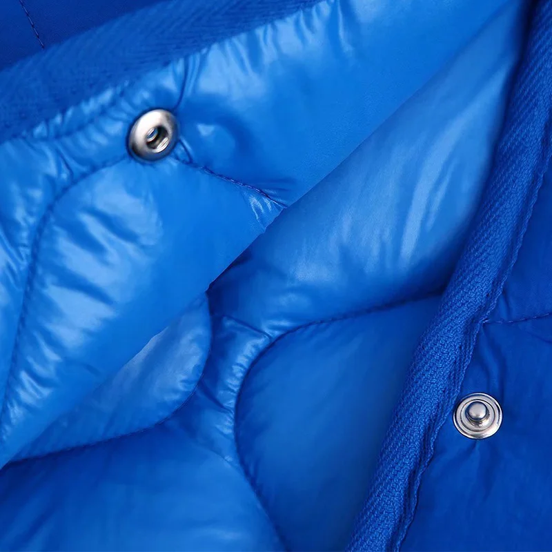 Ardm Fashion O-Neck Geometry Quilted Coats Single Breasted With Pockets A-Line Long Jackets For Women 2021 Tops Winter Outwear