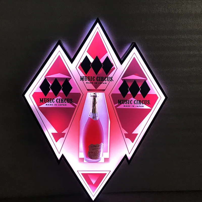 Светодиодный виски бутылка glorifier ликерная бутылочная подставка для дисплея