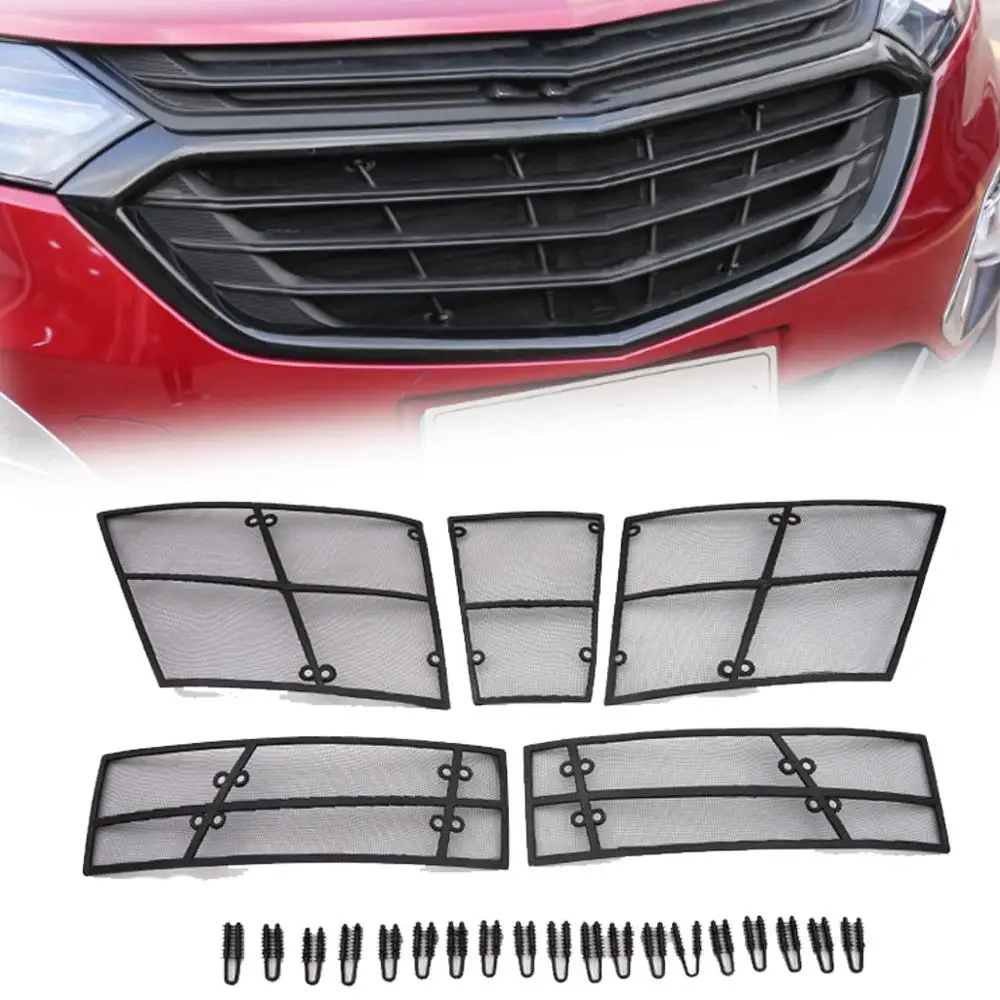 

For Chevrolet Explorer 2017 2018 2019 Car Front Insect Grill Net Screening protection Cover Mesh Steel Accessories
