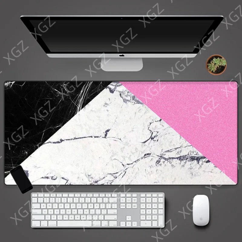 

YuzuoanXL Stitching Color Mouse Pad, Desk Pad, Computer Mouse Pad, Personalized Floor Mat, Desk Accessories, Non-slip Mat