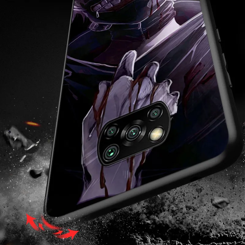 Tokyo Ghoul Anime For Xiaomi Poco X3 NFC M2 X2 F2 C3 M3 Pocophone F1 Pro Mi Play Mix 3 A2 A1 6 5 lite Phone Case