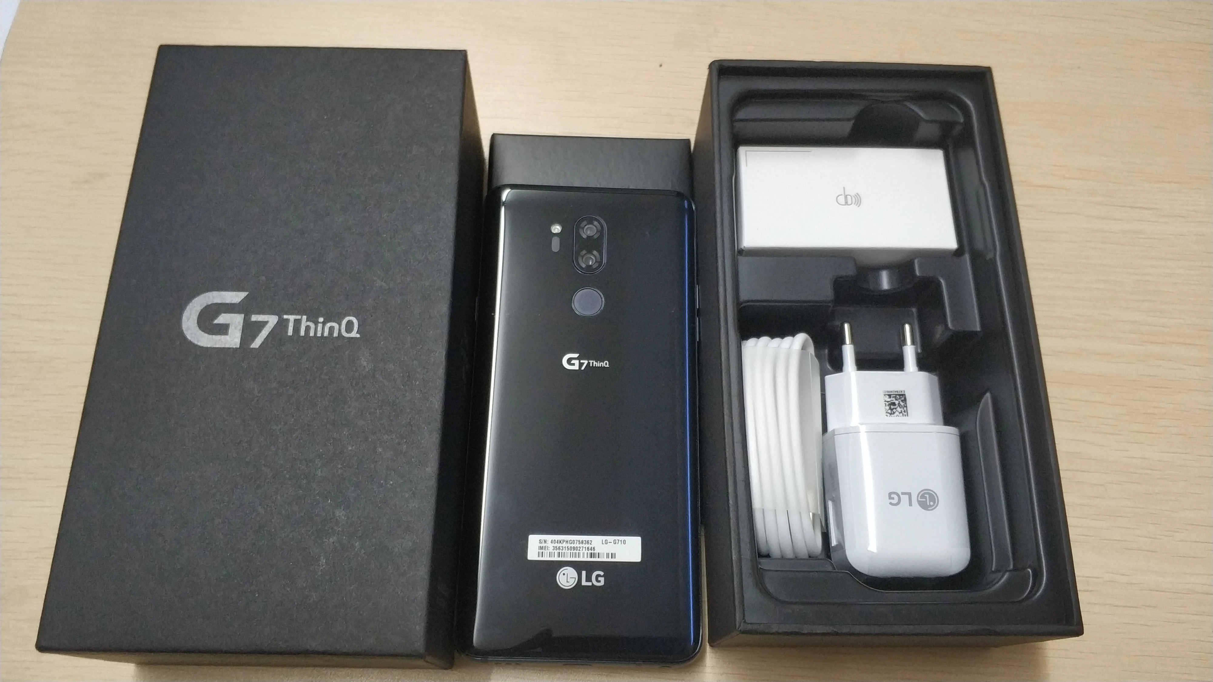 Восстановленный разблокированный Оригинальный сотовый телефон LG G7 ThinQ G710V/N/U 6 1