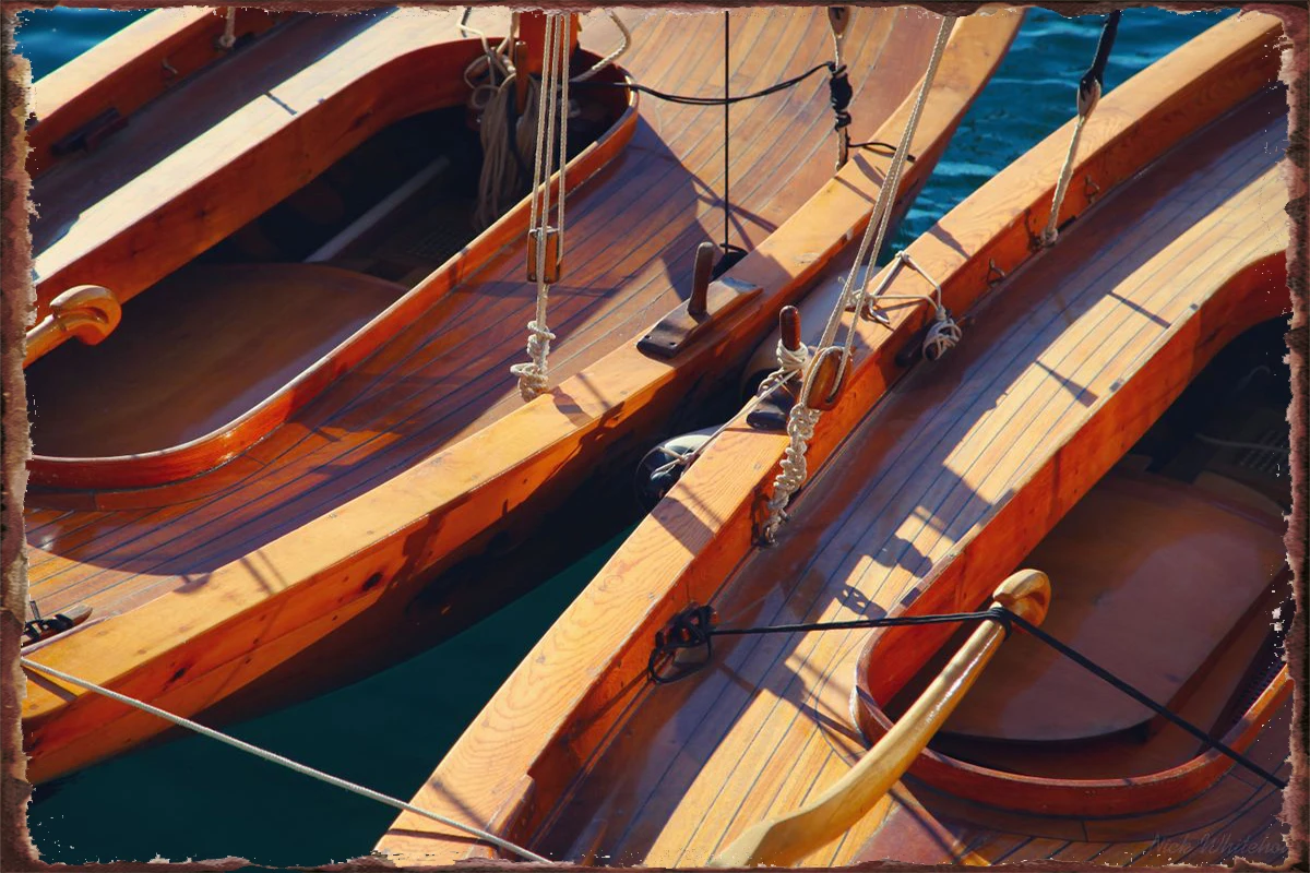 

Деревянные лодки в стиле ретро, винтажный металлический знак, жестяные таблички, Настенный декор, украшение для комнаты, художественное офо...